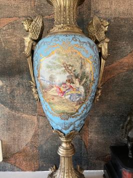 Set Sèvres vazen, porseleinen decoratieve en antieke vazen