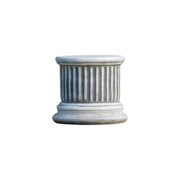 Kleine sokkel - steen - 23 cm - Romeinse stijl - klassiek