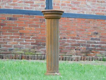 Base ronde - fonte - 73 cm - finition rustique