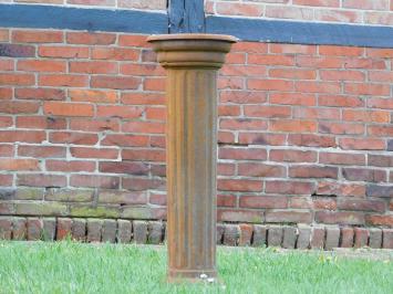 Base ronde - fonte - 73 cm - finition rustique