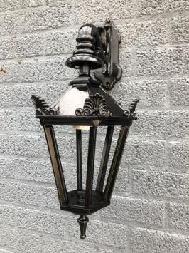 Buitenlamp Gouda - zwart - keramische fitting en glas