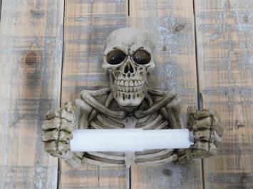 Toilettenpapierhalter Skelett - polystone