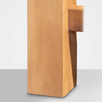 Banc de parc en teck – 220 cm – classique et résistant aux intempéries