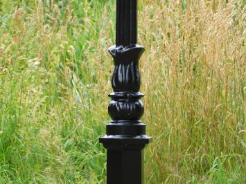 Tuinlantaarn Colmar - zwart - alu - 190cm