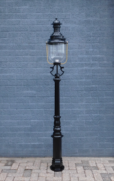 Laterne 'Max' - Außenlampe, vertikale Laterne, schwarz