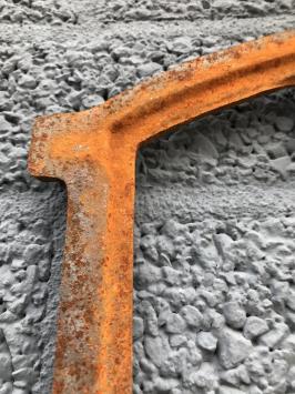 Eisenstallfenster - Fensterdeko 'Riff' - unbehandelt