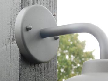 Lampe d'extérieur industrielle Travor, noir-brun ou alu
