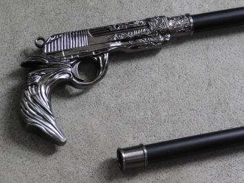 Gehstock pistolera - alu - 93cm