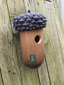 PawHut set van 3 weerbestendige vleermuishokken, tot 3 vleermuizen per huis, behandeld dennenhout, natuurlijk, zwart
