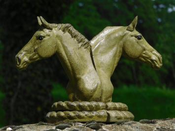 Pferdeskulptur, Eisen massiv