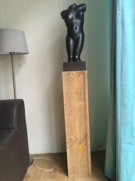 Gerüstholz robuste Säule 1 Meter hoch